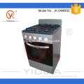 Free standing four burner gas stove with gas oven